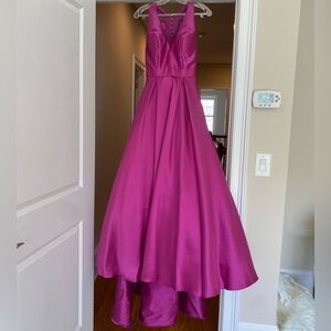 Jovani Vibrant Pink Dress